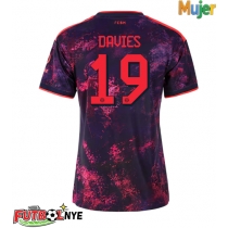 Camiseta Bayern Munich Alphonso Davies #19 Tercera Equipación para mujer 2026-27 manga corta